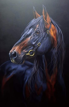 Acryllic Horse Art