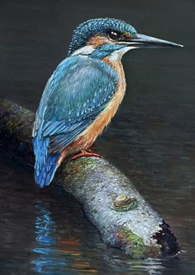 Woodpecker Acryllic Art